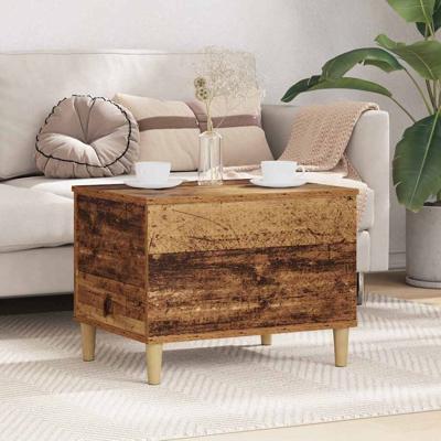 Nachtkastje Oud hout 60 x 44.5 x 45 cm Bewerkt hout