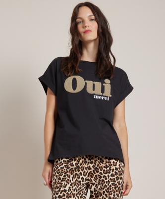 t-shirt boucle oui merci t-shirt boucle oui merci