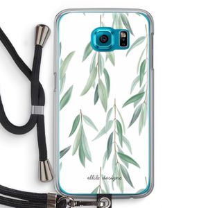 Branch up your life: Samsung Galaxy S6 Transparant Hoesje met koord