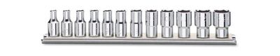 Beta 12-delig set zeskant dopsleutels, lange uitvoering 900MB/SB12 - 009000179