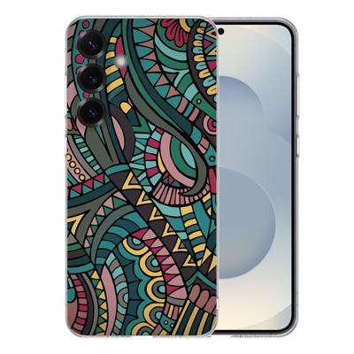 TPU Hoesje Samsung Galaxy S25 Plus - Aztec Backcover TPU Hoesje Samsung Galaxy S25 Plus - Aztec Backcover