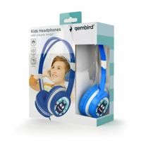Hoofdtelefoon met Hoofdband GEMBIRD MHP-JR-B Kinderen