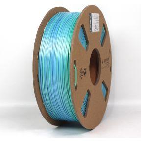 Gembird 3DP-PLA-SK-01-BG 3D-printmateriaal Polymelkzuur Blauw, Groen 1 kg