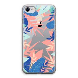 Tropisch: iPhone 8 Transparant Hoesje
