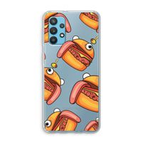 Hamburger: Samsung Galaxy A32 4G Transparant Hoesje