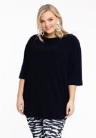 Yoek Shirt kimono mouw | Blauw | Maat 46/48
