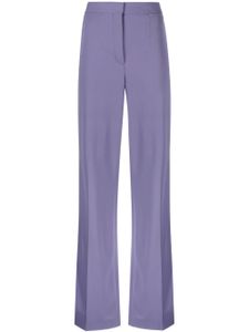 Stella McCartney pantalon ample à taille-haute - Violet