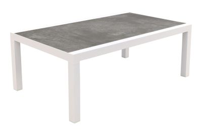 Atlanta loungetafel 120x70 cm. - Wit
