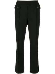 Prada pantalon crop évasé - Noir