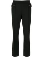 Prada pantalon crop évasé - Noir