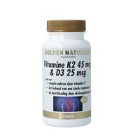 Vitamine K2 45mcg & D3 25mcg 60 Tabletten