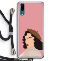 Confidence: Huawei P20 Transparant Hoesje met koord
