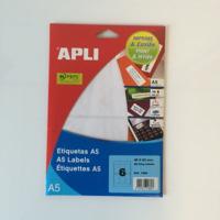 Apli mapje permanent 49x82 mm 90 stuks