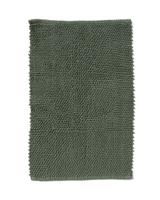 HEMA Badmat 50x80 Chenille Groen (legergroen)