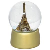 Eiffeltoren waterbal beeldje - uit Parijs - 10 x 13 cm - Frankrijk thema - decoratie