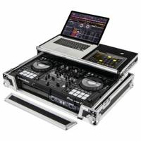 Odyssey FZGSPIDDJ8001 audioapparatuurtas DJ-mixer Hard case Zwart, Roestvrijstaal