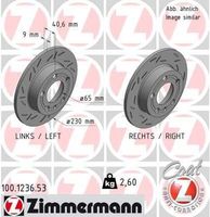 Remschijf BLACK Z 100123653