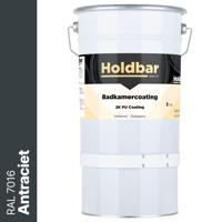 Holdbar Badkamercoating Antraciet (RAL 7016) 5 kg