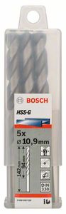 Bosch Accessoires Metaalboren HSS-G, Standard 10,9 x 94 x 142 mm 5st - 2608585529