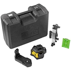 Stabila LAX 600 G, 12-V-System, 5-pcs Multilijnlaser Zelfnivellerend Reikwijdte (max.): 40 m