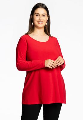 Yoek Tuniek wide bottom | Rood | Maat 54/56