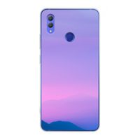 Sunset pastel: Honor Note 10 Transparant Hoesje