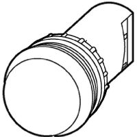 Eaton M22-LC-W alarmlichtindicator 250 V Wit - thumbnail