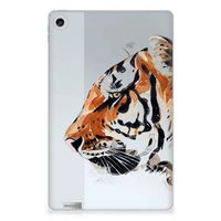 Tablethoes Lenovo Tab M10 Plus (3e generatie) Watercolor Tiger