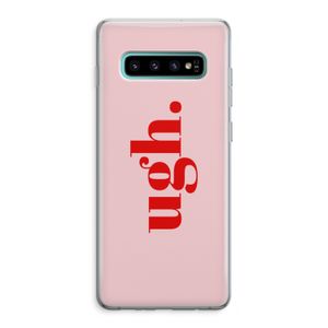 Ugh: Samsung Galaxy S10 Plus Transparant Hoesje