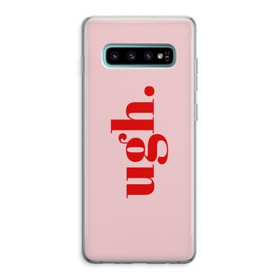 Ugh: Samsung Galaxy S10 Plus Transparant Hoesje