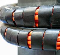 Spiraalband 20mm zwart 10 meter