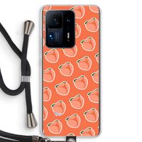 Just peachy: Xiaomi Mi Mix 4 Transparant Hoesje met koord