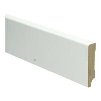 MDF Moderne plint 70x15 voorgelakt RAL9010 - lengte 240cm MDF Moderne plint 70x15 voorgelakt RAL9010 - lengte 240cm