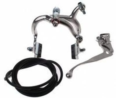 Alhonga Knijprem set achter aluminium zilver