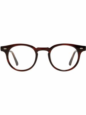 Gentle Monster lunettes de vue Milan AB4 à monture ronde - Blanc