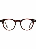Gentle Monster lunettes de vue Milan AB4 à monture ronde - Blanc Gentle Monster lunettes de vue Milan AB4 à monture ronde - Blanc