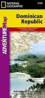 Wegenkaart - landkaart 3102 Adventure Map Dominican Republic | National Geographic - thumbnail
