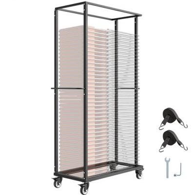 VEVOR Stoelenkar Opvouwbare stoelenkar voor 60 stoelen 227 kg Opvouwbare stoelenkar