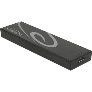 DeLOCK Externe behuizing M.2 SATA SSD externe behuizing 42597, USB Type-C