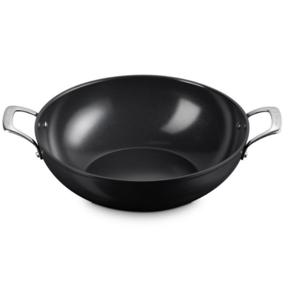 LE CREUSET - Essential Non-Stick Ceramic - Wokpan 32cm 2 grepen 6,0l