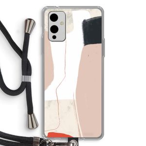 Lava: OnePlus 9 Transparant Hoesje met koord