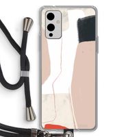 Lava: OnePlus 9 Transparant Hoesje met koord
