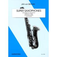 Hal Leonard Super Saxophones saxofoonboek - thumbnail