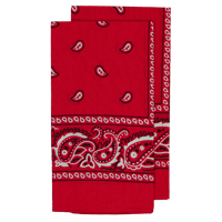 Zakdoek - Rood