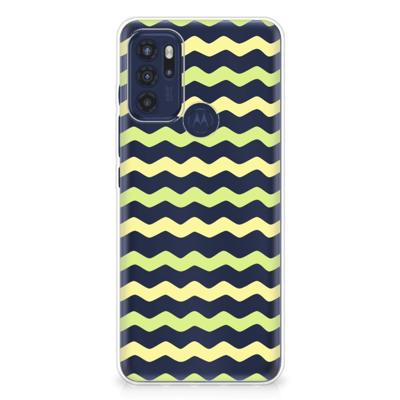 Motorola Moto G60s | TPU bumper | Waves Yellow