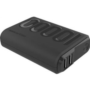 RealPower PB-10000PD+ Black powerbank 10000 mAh Zwart