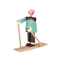 Kay Bojesen - The skier Boje, boy multi (39410) - thumbnail