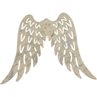 Creativ Company Vleugels, h: 6 cm, b: 7,5 cm, 30 stuk/ 1 doos
