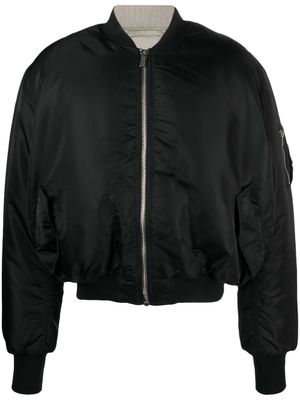 VTMNTS veste bomber zippée à design réversible - Noir