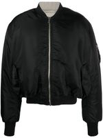 VTMNTS veste bomber zippée à design réversible - Noir - thumbnail